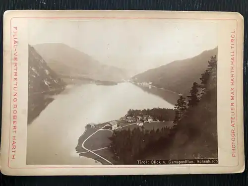 Achenkirch - Photo auf dickem Karton -S284