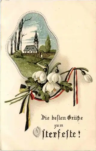 Ostern - Prägekarte -422766