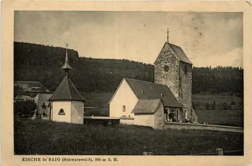 Kirche in Saig - Lenzkirch -422886