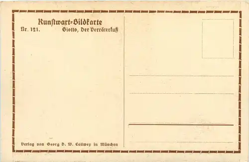 Künstlerkarte Giotto -423402