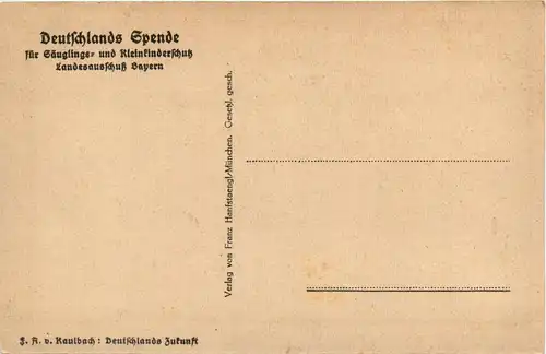 Künstlerkarte Kaulbach - Deutschalnds Zukunft -423240