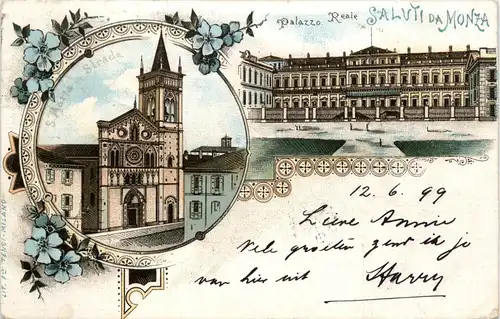 Saluti da Monza - Litho -425056