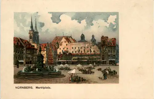 Nürnberg - Marktplatz -294598