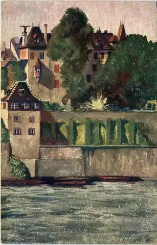 Basel - Deutsch Rittergarten -425210