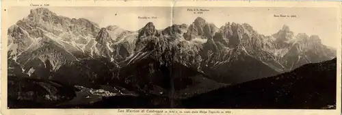 San Martino di Castrozza - Klappkarte -294758