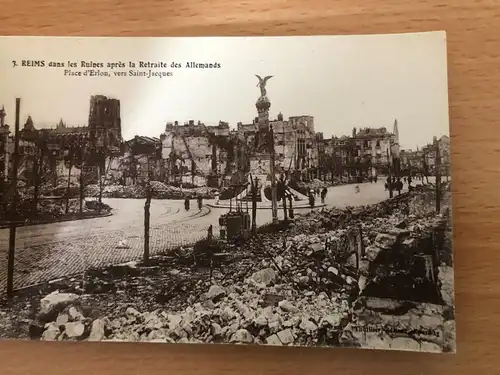 Reims - Reims dans les Ruines - Booklet 12 CPA -S218