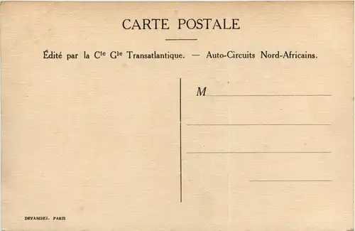 Künstlerkarte Sandoz - Auto Circuits Nord Africains -422576