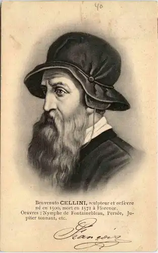 Benbenuto Collini - Bildhauer -425310