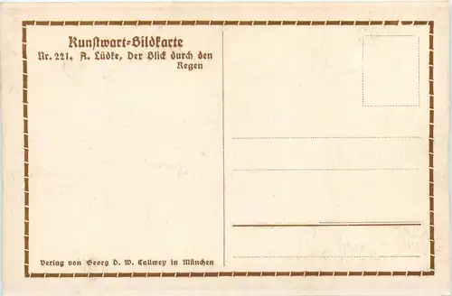 Künstlerkarte A Lüdke -423386