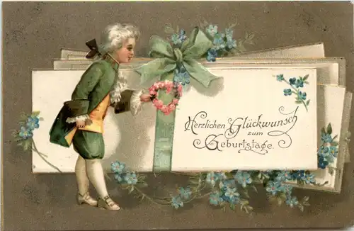 Geburtstag - Prägekarte -422696