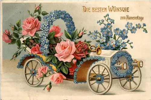 Namenstag - PKW - Prägekarte -424030