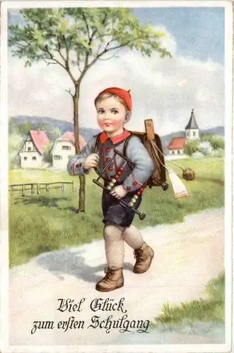 Erster Schulgang -424064