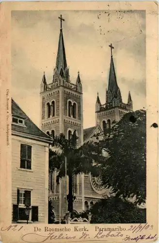 Paramaribo - De Roomsche Kerk Surinam -425508