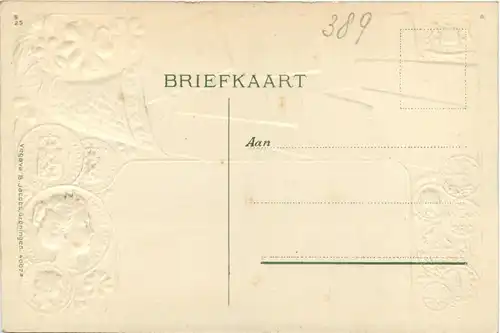 Scheveningen - Geldschein auf Ansichtskarte - Money -424162