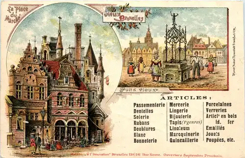 Vieux Bruxelles - Litho -424952