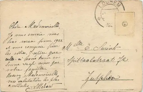 Geld auf Ansichtskarte -424380