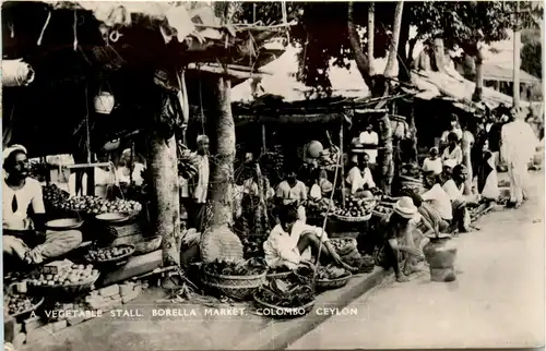 Colombo - Vegetable Stall Dorella Market -423336