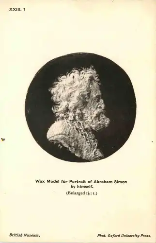 Wax model Abraham Simon -424678