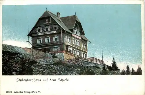 Stubenberghaus auf dem Schöckel -295694