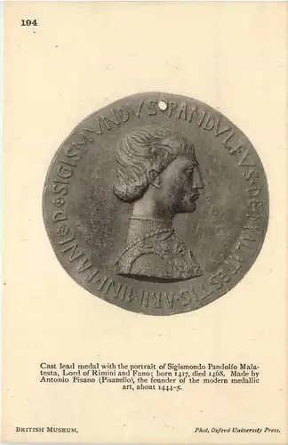medal Sigismondo Pandolfo Malatesta -424702
