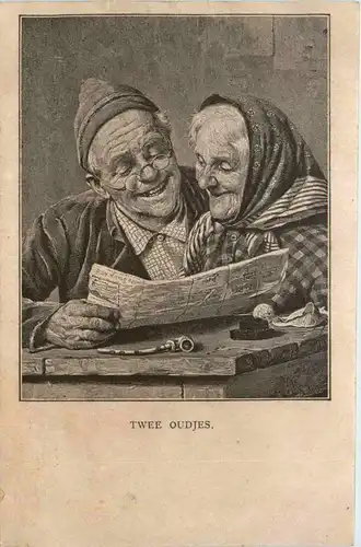 Twee Oudjes - Humor -423636