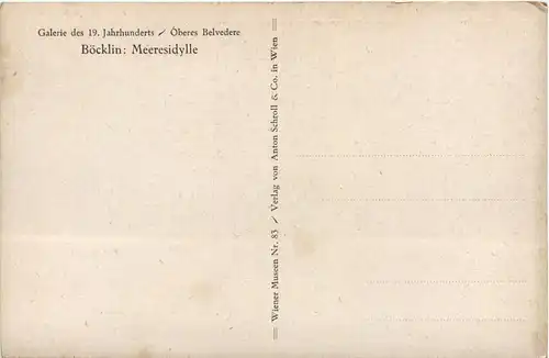 Künstlerkarte A. Böcklin -425186
