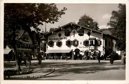 Oberammergau - Am Dorfplatz -425566