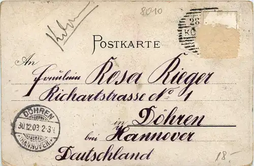 VI. Deutsches Sänger-Bundes-Fest in Graz 1902 - Litho -296112