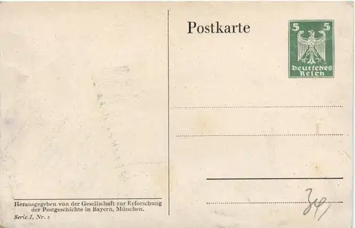 Postbote - Ganzsache -425384