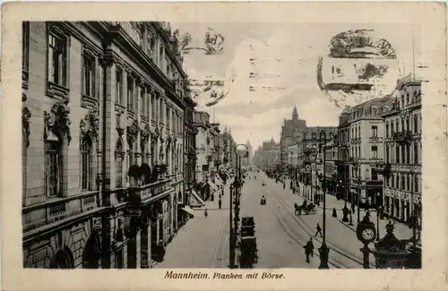 Mannheim - Planken mit Börse -425706