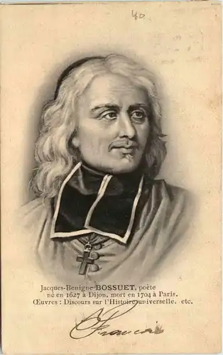 Jacques Benigne Bossuet - Bischof und Autor -425312