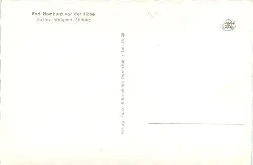 Bad Homburg vor der Höhe - Gustav Weigand Stiftung -425664