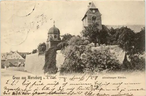 Gruss aus Merseburg - Altenburger Kirche -425966