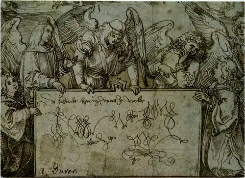 Künstlerkarte A. Dürer -426296