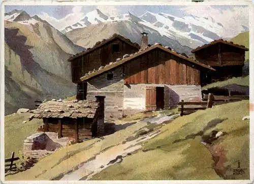 Künstlerkarte W. Engelhardt - Stubai -426286