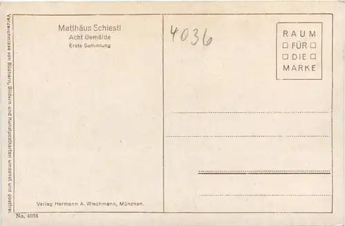 Künstlerkarte Matth. Schiestl -423592