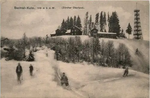 Bachtel Kulm im Winter -426412