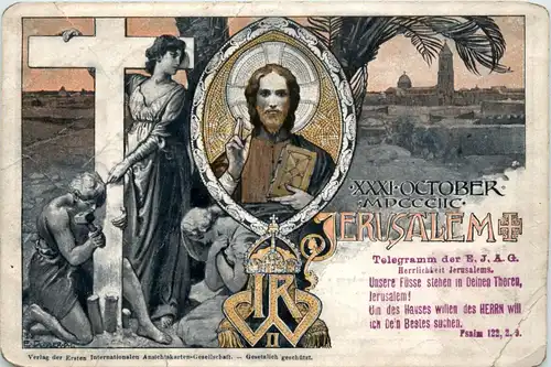 Jerusalem - Österreich Poststempel -427382