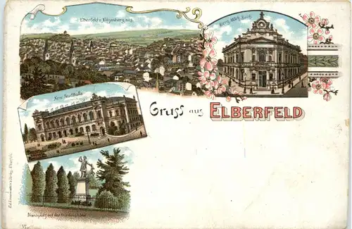 Gruss aus Elberfeld - Litho -426340