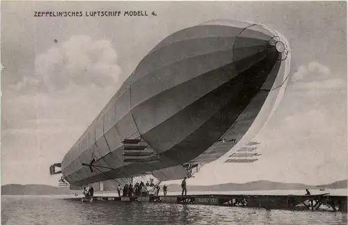 Zeppelin Luftschiff Modell 4 -426360