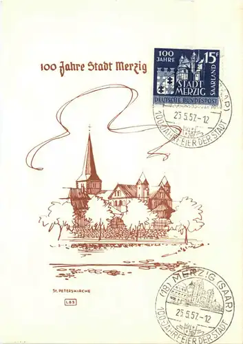 100 Jahr Stadt Merzig -426492