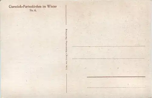 Künstlerkarte Hellmann - Letzte Abendsonne -425144