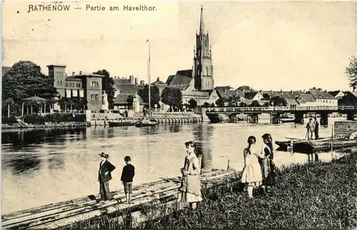 Rathenow - Partie am Havelthor -426126