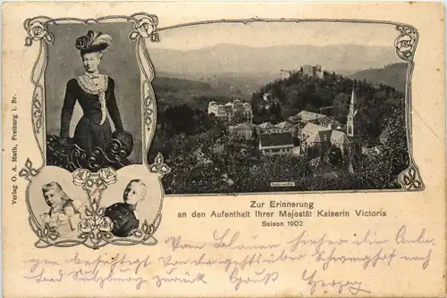 Badenweiler - Aufenthalt Ihrer Majestät Kaiserin Victoria 1903 -427662