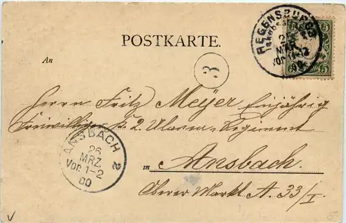 Gruss aus Regensburg - St. Emmeran -426184