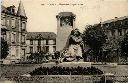 Colmar - Monument Jacques Preiss -425202