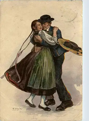 Künstlerkarte Fr. Reiss - Schwarzwald -426204