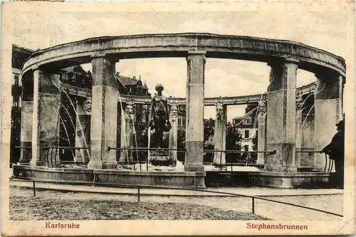 Karlsruhe - Stephansbrunnen -427702
