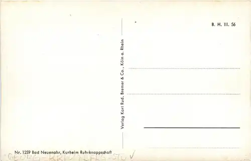 Bad Neuenahr - Kurheim Ruhrknappschaft -426494