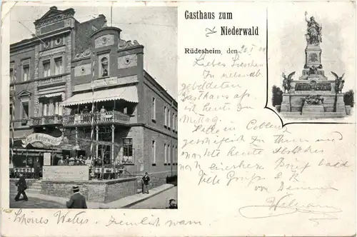 Rüdesheim - Gasthaus zum Niederwald -426514